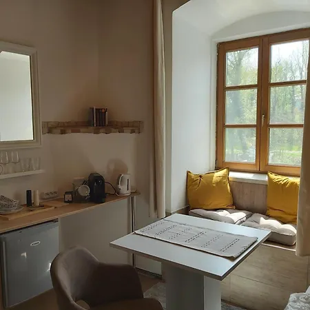 Zimmer Donaustrand Leiben Room photo